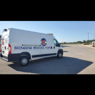 Rescue organizations also send their vans to pick up our homeless pets after they have been vetted.