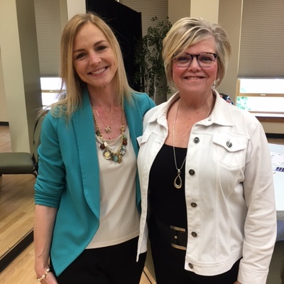 Kathy Ray, Executive Director & Heidi Morgan, Board Member United Way Banquet